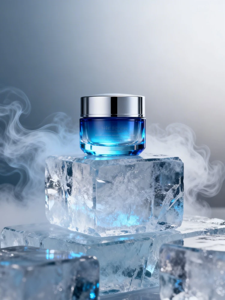 冰雪冷感商品海报