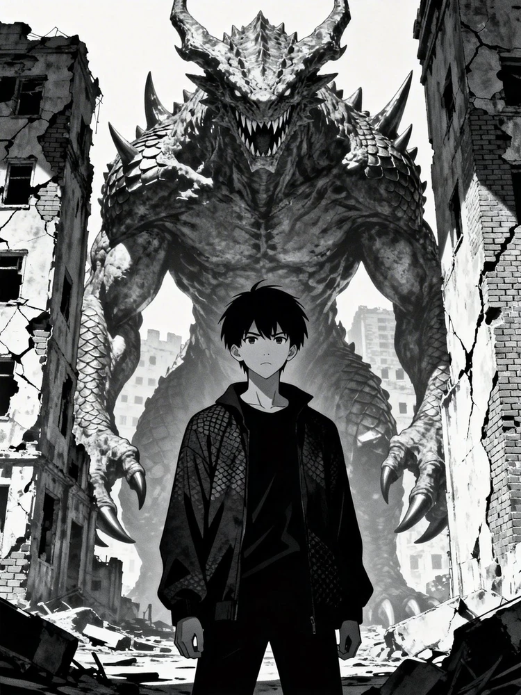 暗黑漫画怪物守护场景图