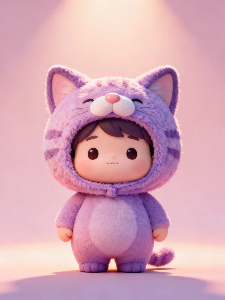 Q版萌宠头套形象生成