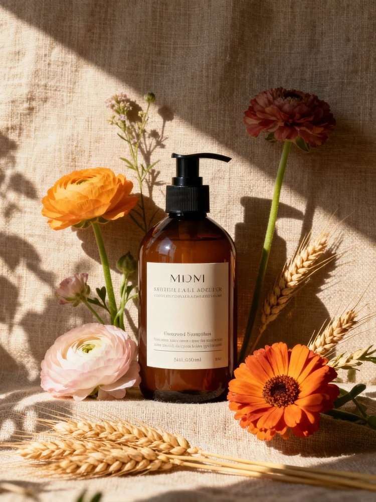 亚麻布质感电商产品图