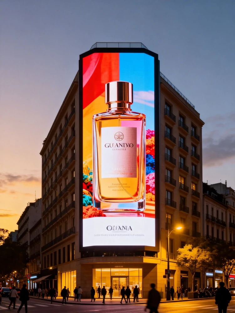 海报一键生成户外广告实景图