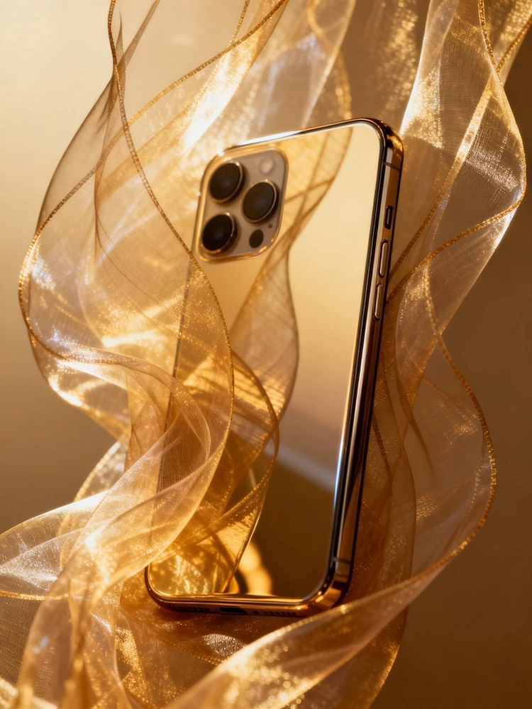 轻纱流光产品海报