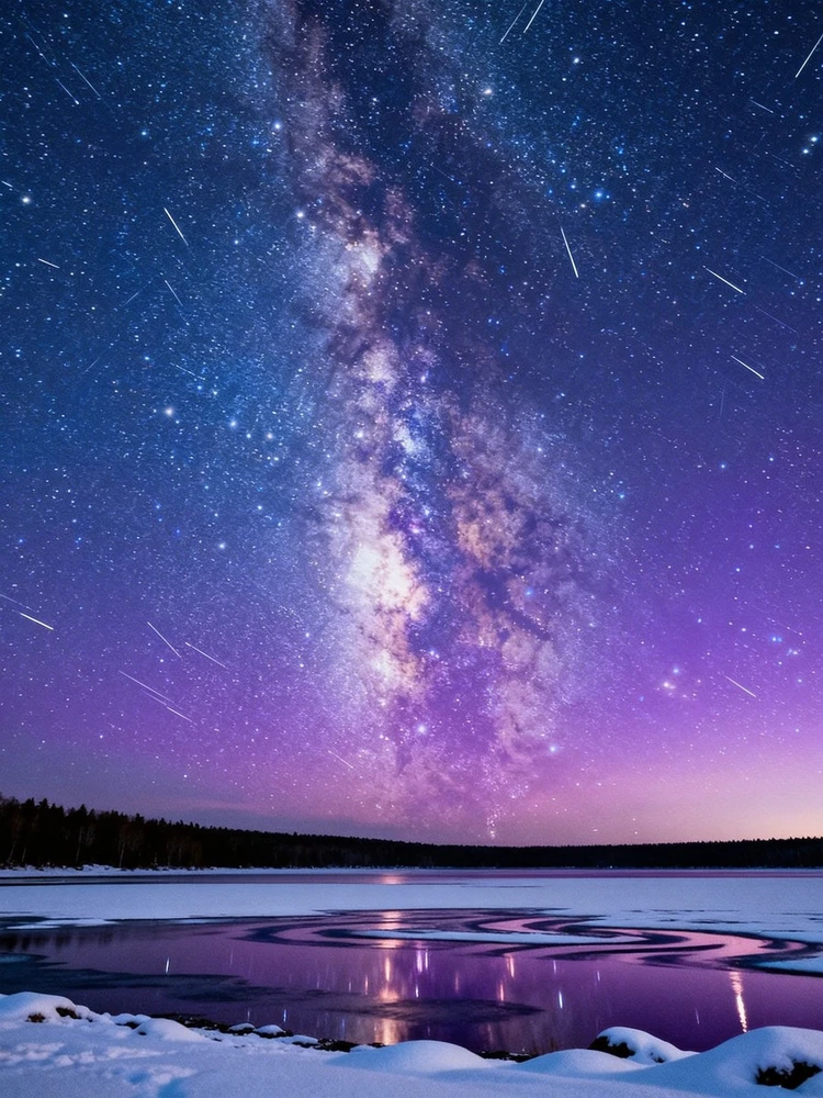 银河穹顶夜景大片