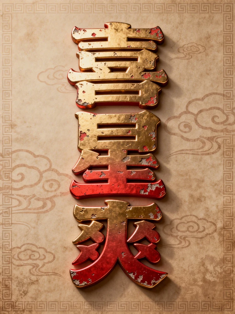 仿篆古印艺术字