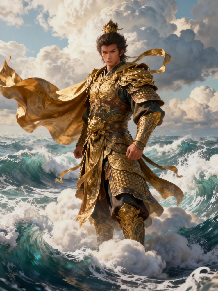 国风神话英雄海报