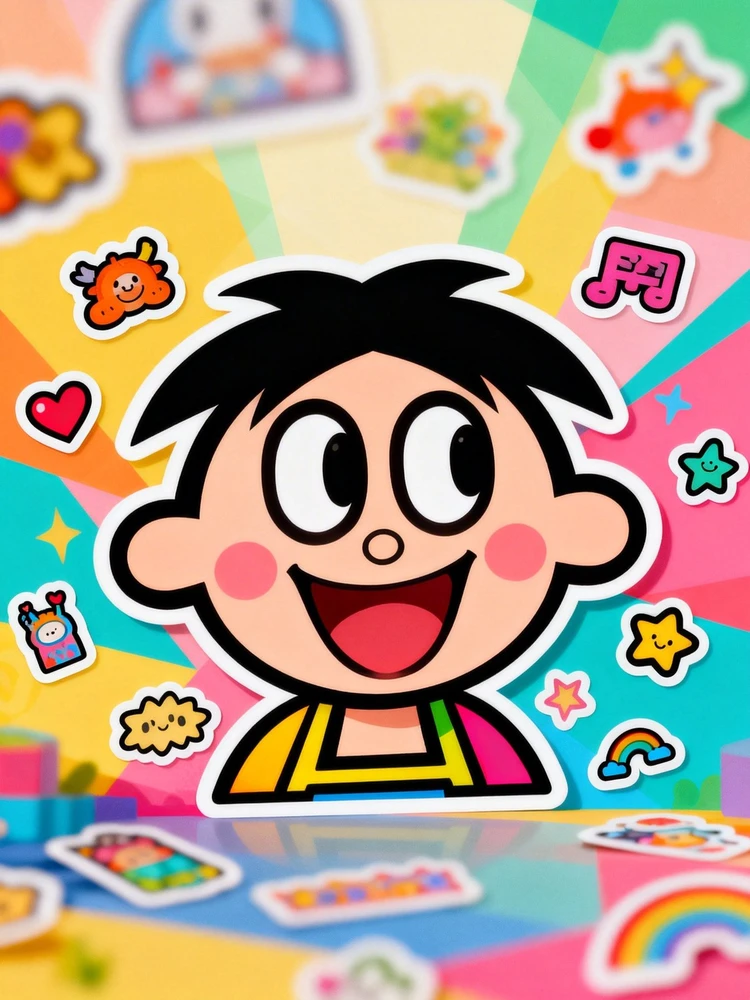 Q版情绪漫画头像