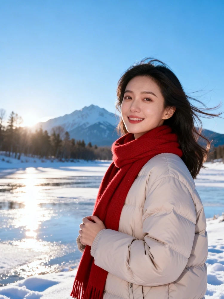 冬日雪景氛围写真