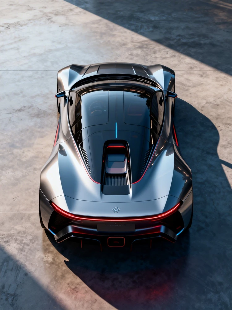 汽车概念设计三视图生成