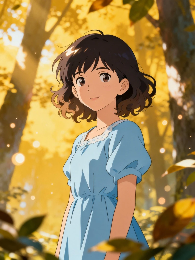 照片变吉卜力动画感