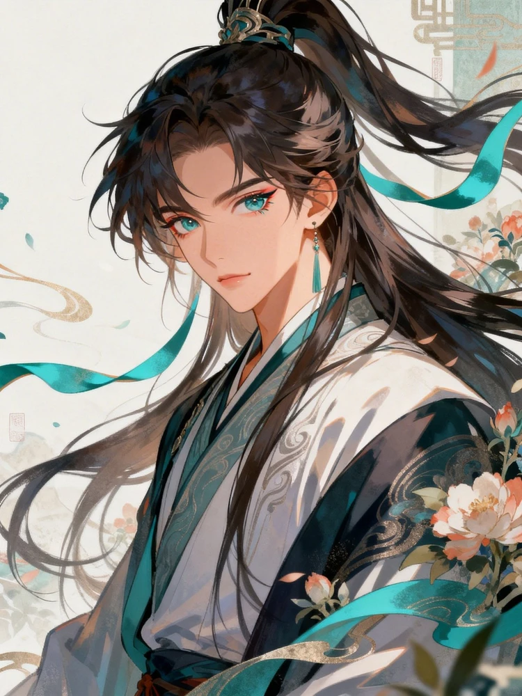 古风动漫主角插画