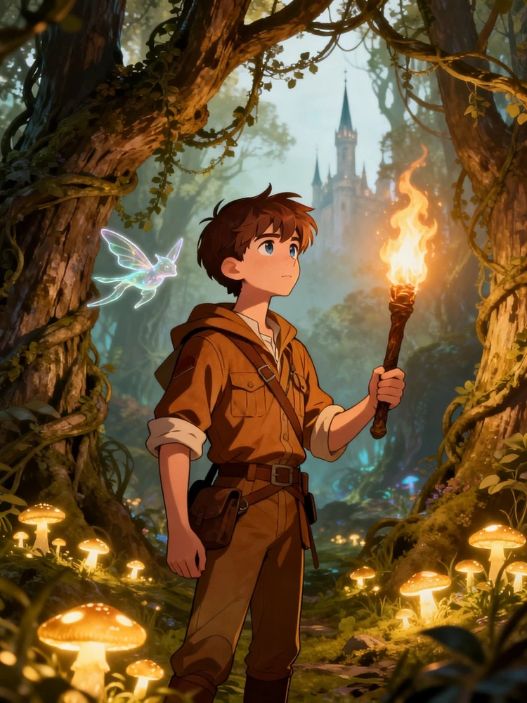 欧漫冒险故事插画生成器