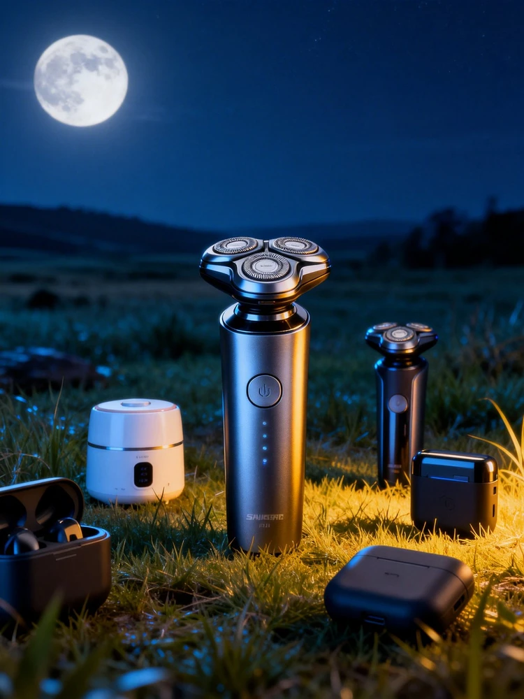 夜色旷野产品氛围海报