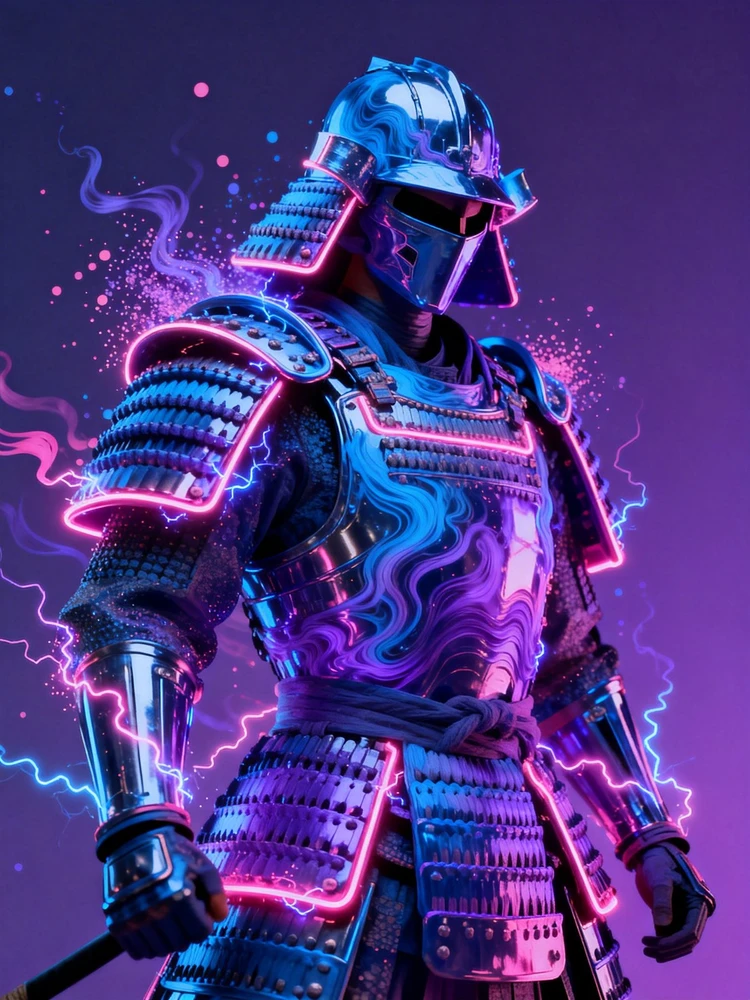 霓虹粒子武士变身