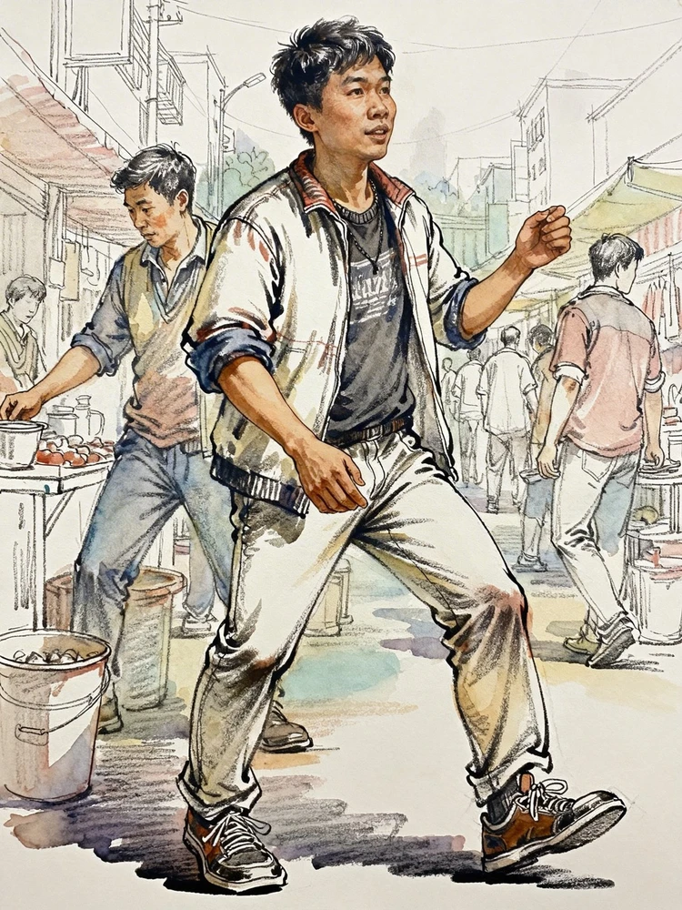 照片转联考速写