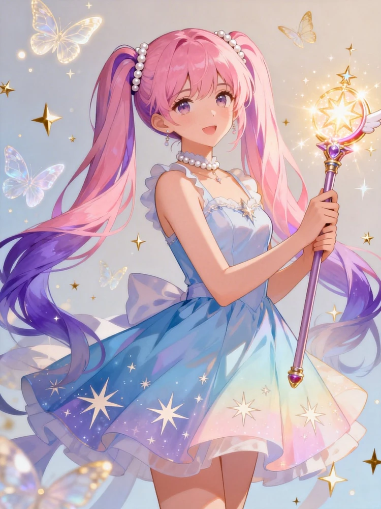 魔法少女漫画立绘