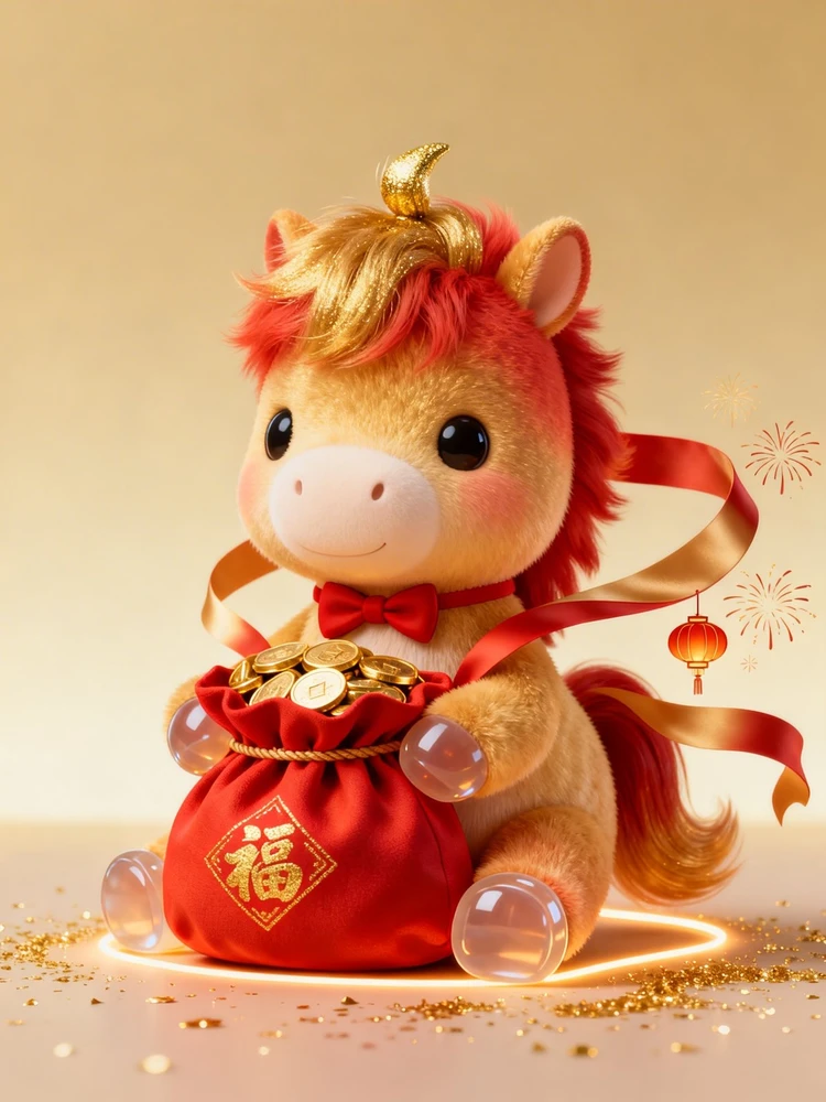 新春萌马IP形象生成