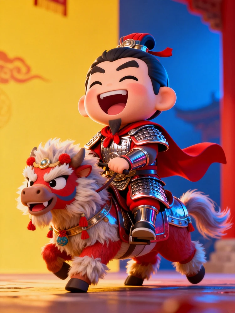 三国爆笑Q版骑宠角色