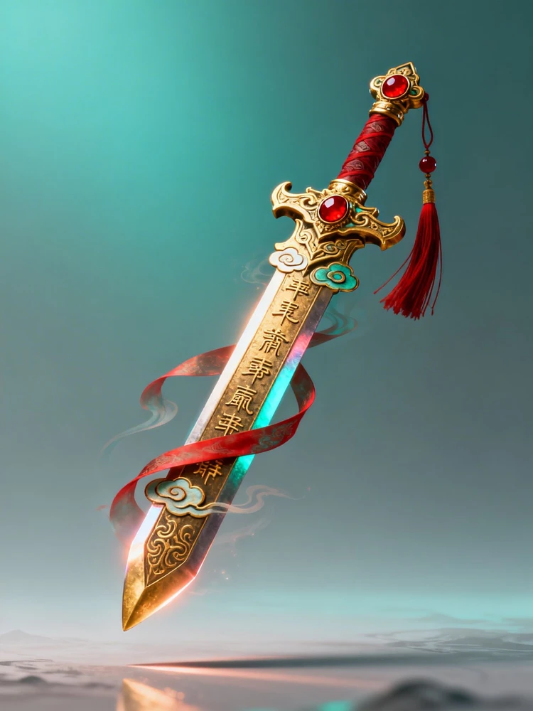 国风魔器道具立绘生成