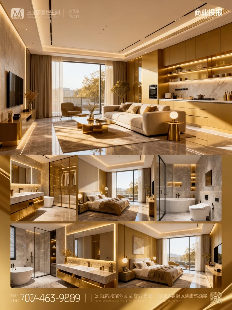 户型图一键生成装修实景效果