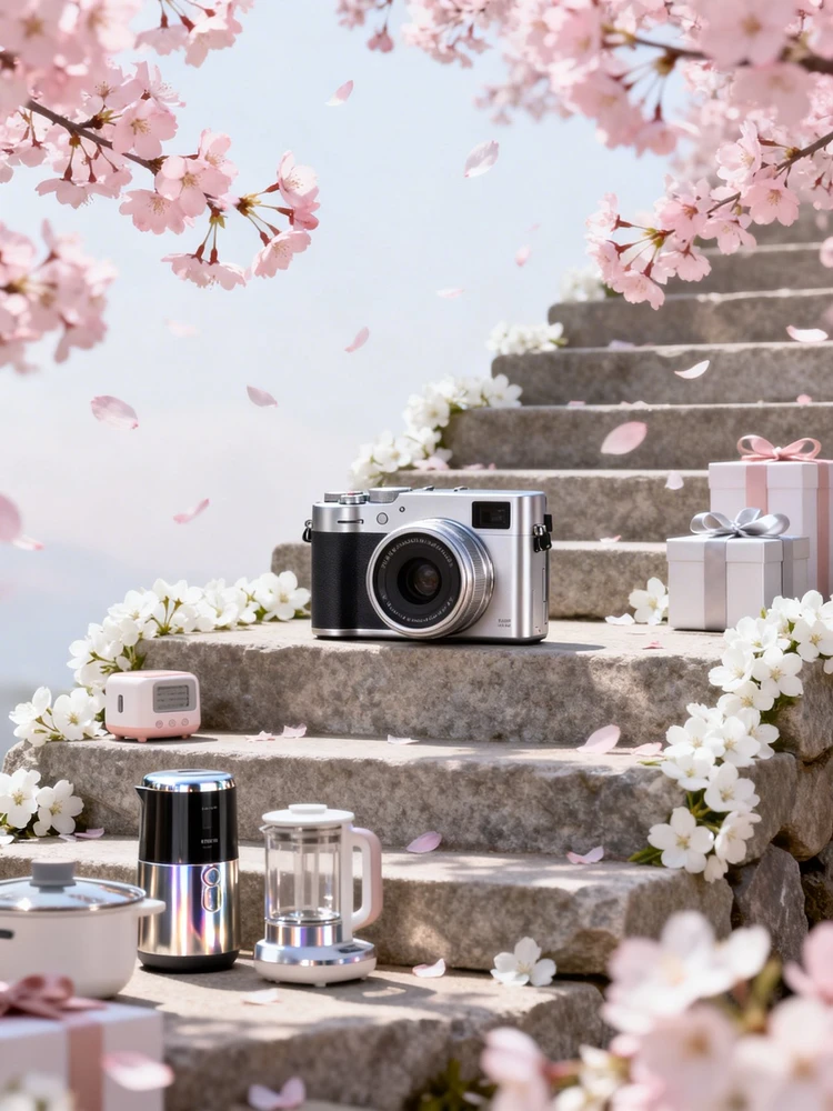 春日樱花石阶产品图