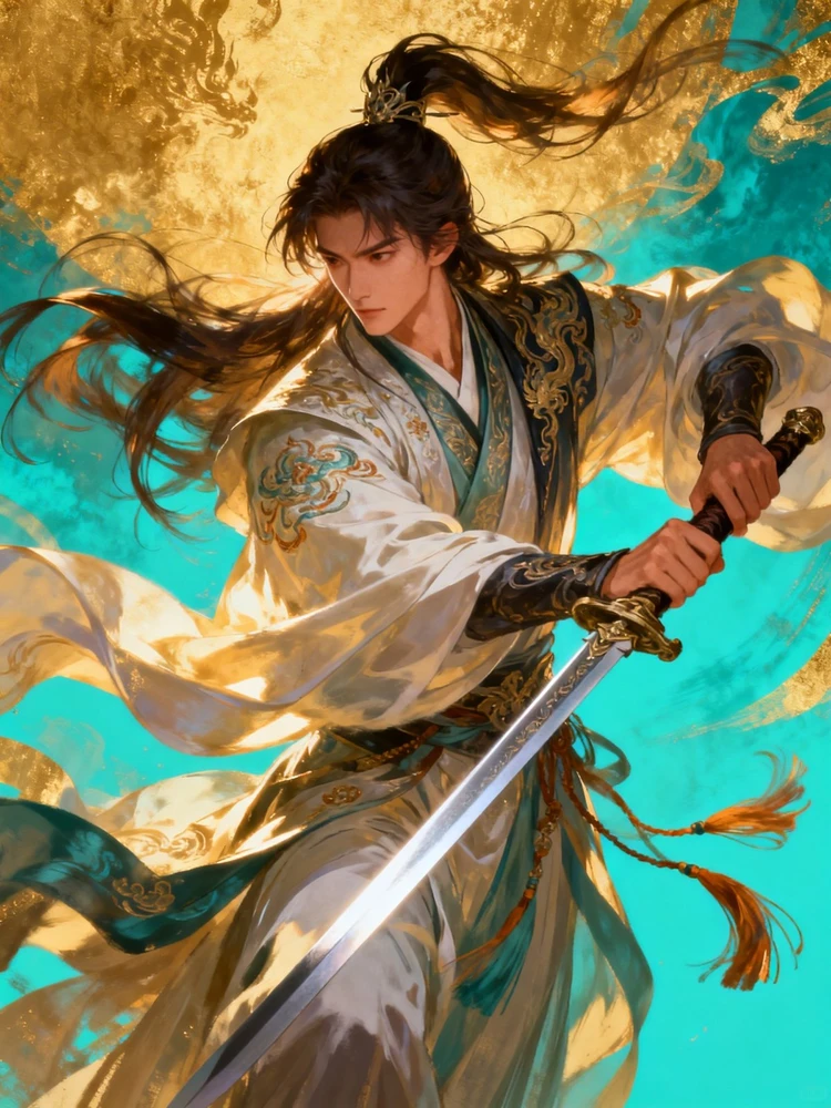 古风仙侠人物插画