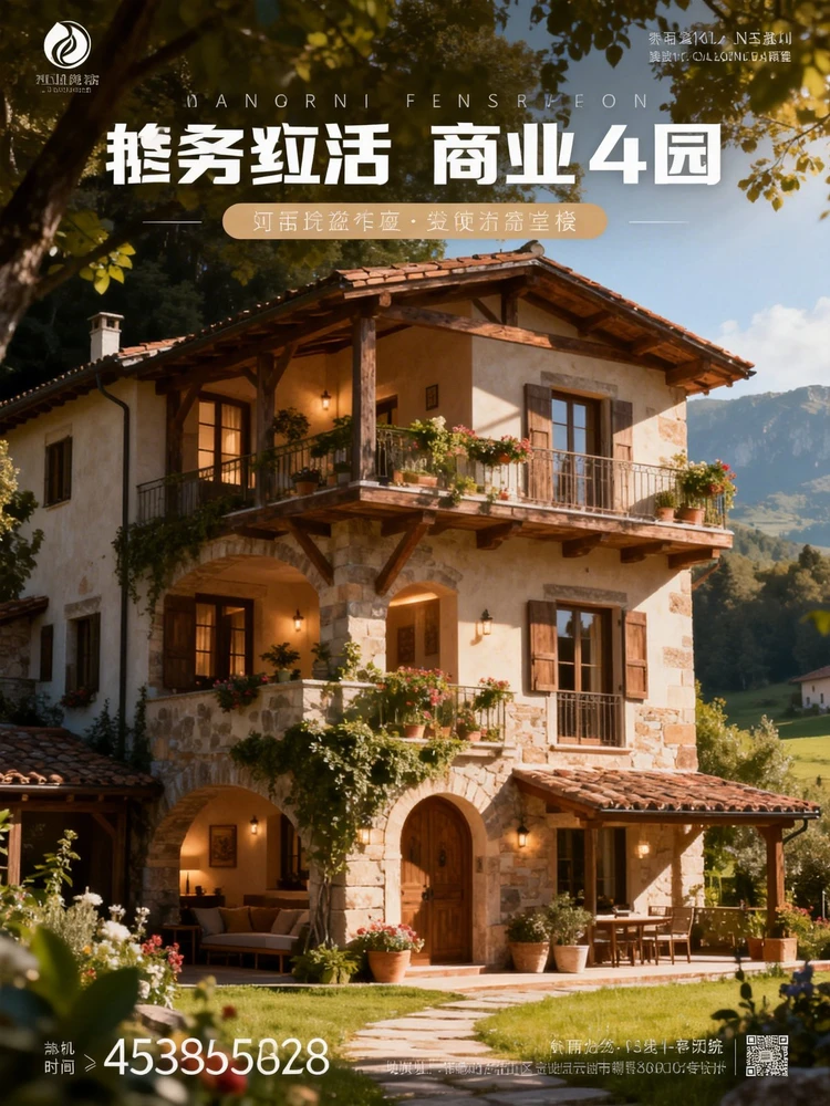 乡村别墅设计生成