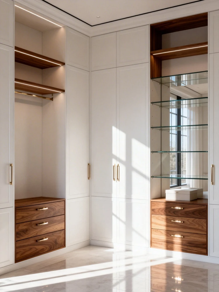 生成收纳细节图 储物样板间