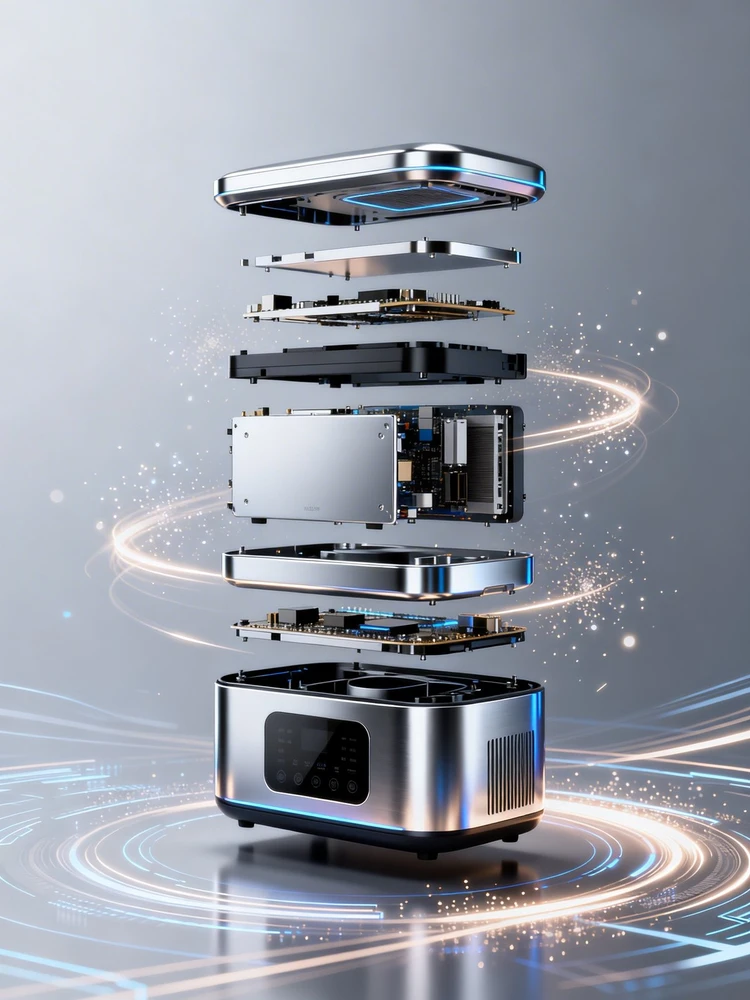 电器产品科技爆炸展示图