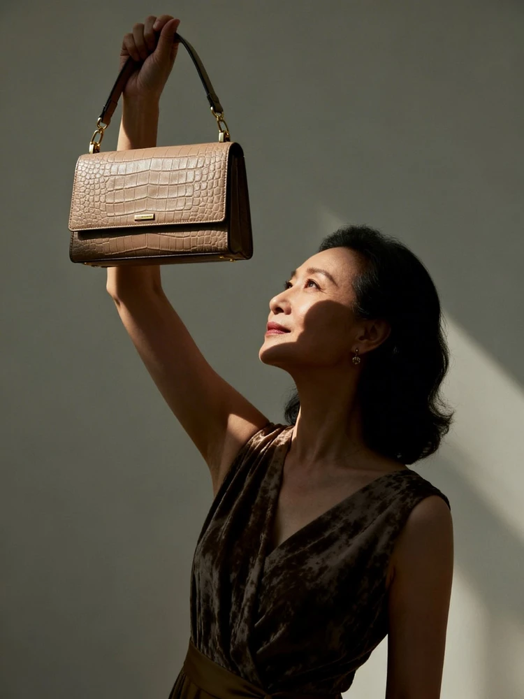 高端包手提包模特全年龄阶段