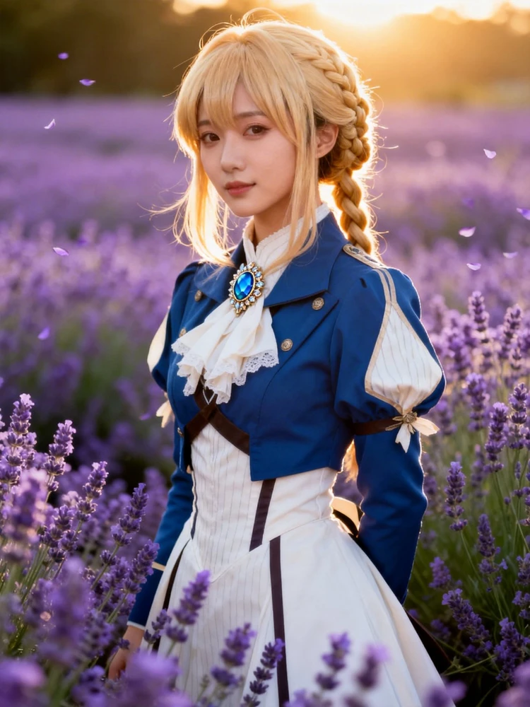 薇尔莉特动漫写真变身