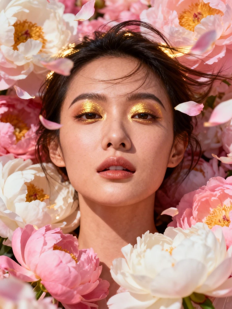 繁花氛围感人像写真