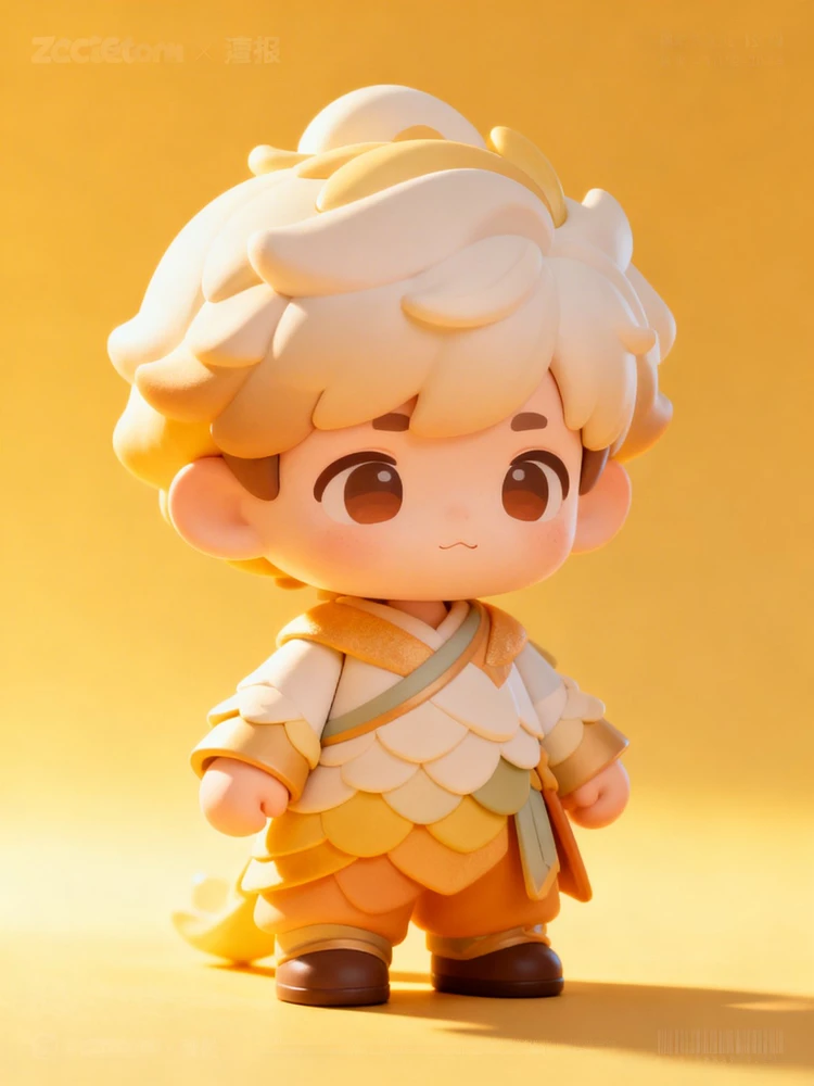 3D可爱Q版盲盒手办Chibi风格