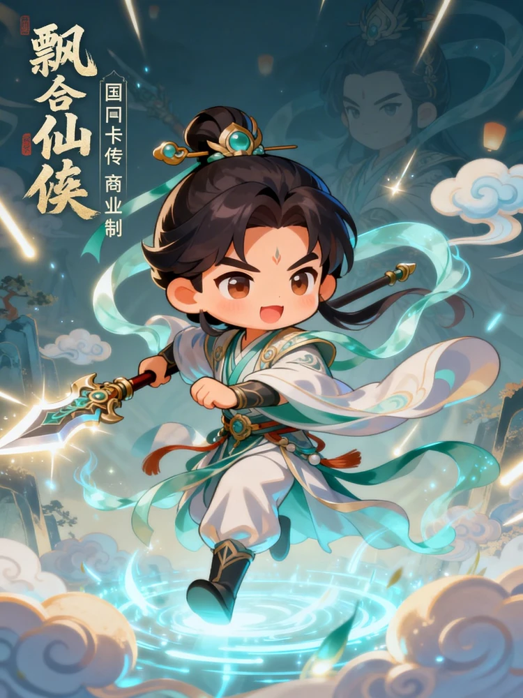 Q版回合制仙侠角色生成