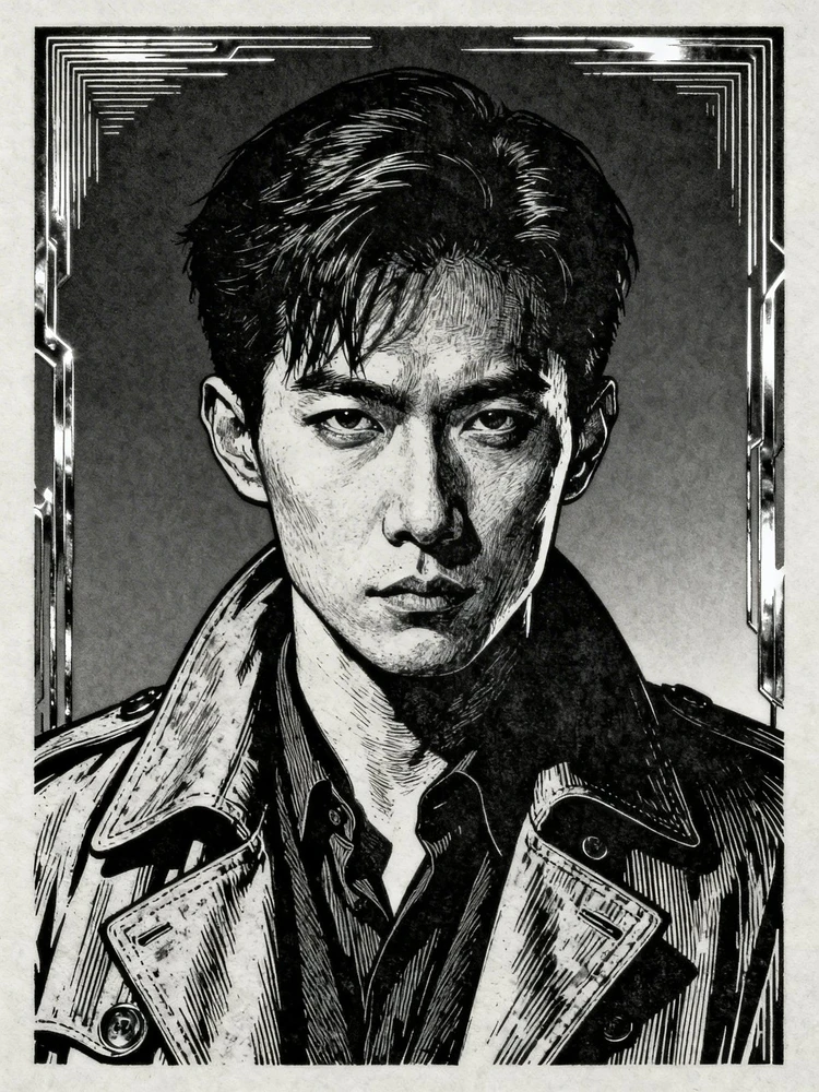 暗黑蚀刻漫画肖像