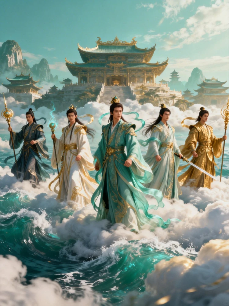 仙侠战队群像海报