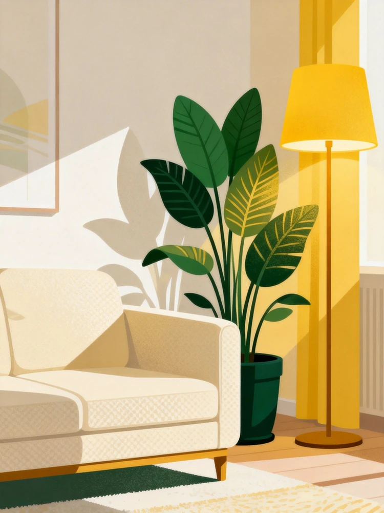 治愈系扁平插画