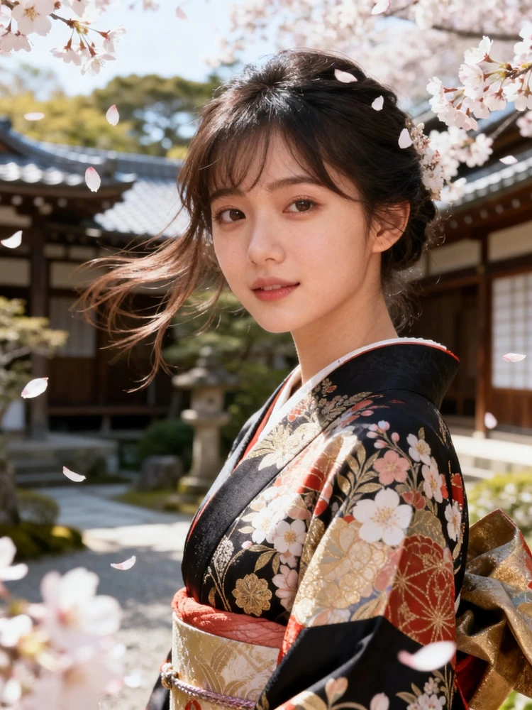 和服少女古典美人