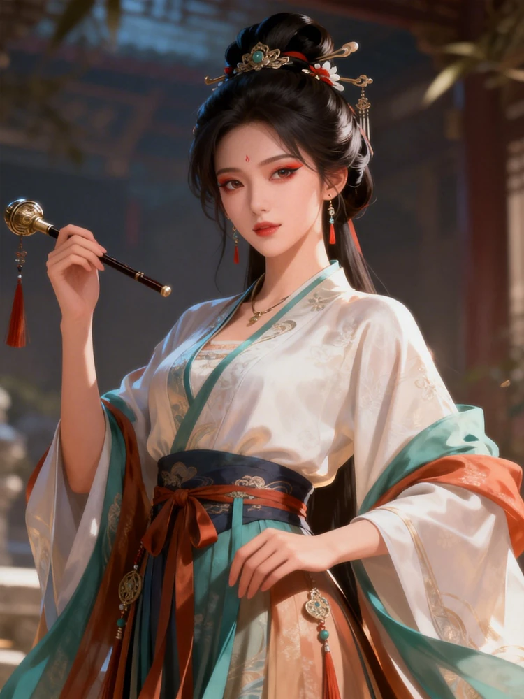 国风CG女主立绘