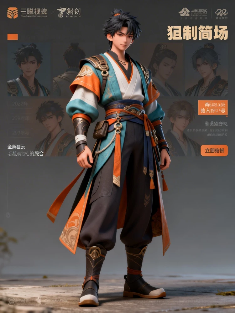 3D虚拟角色设计