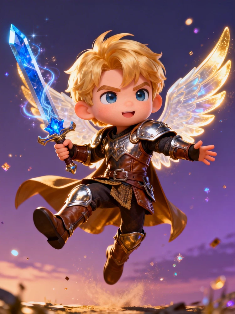 Q版欧美冒险角色生成