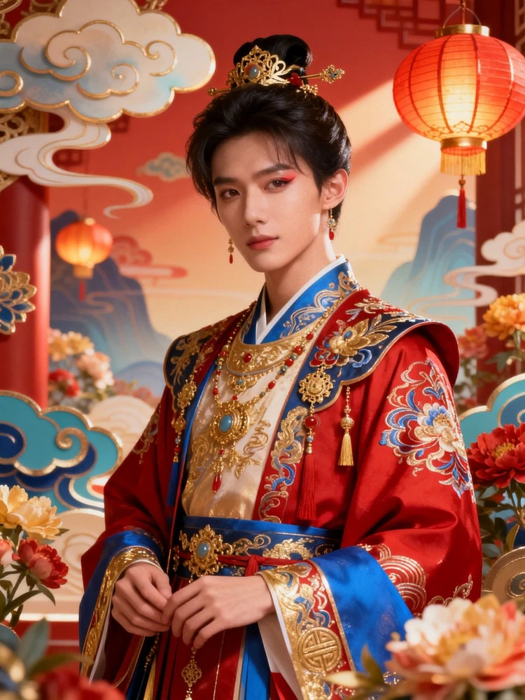 国潮节日主题海报