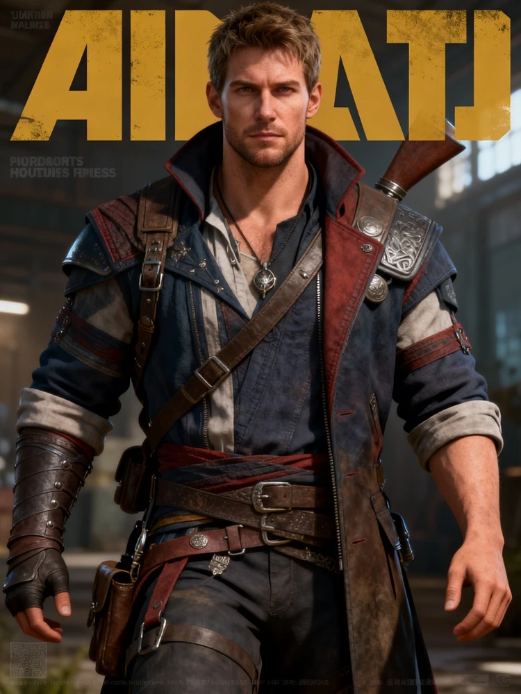 写实3D欧美角色设计