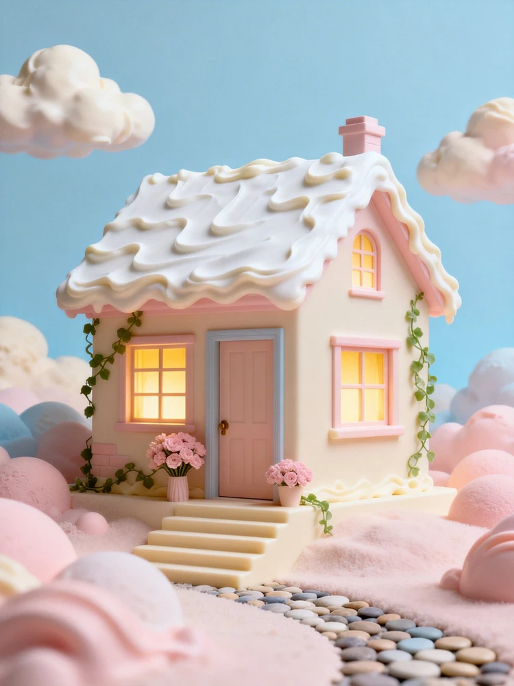 38女生节 | 3D奶油风治愈系