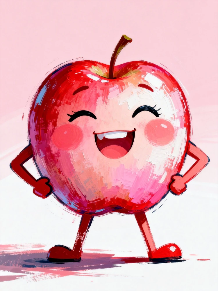 实物涂鸦卡通故事图