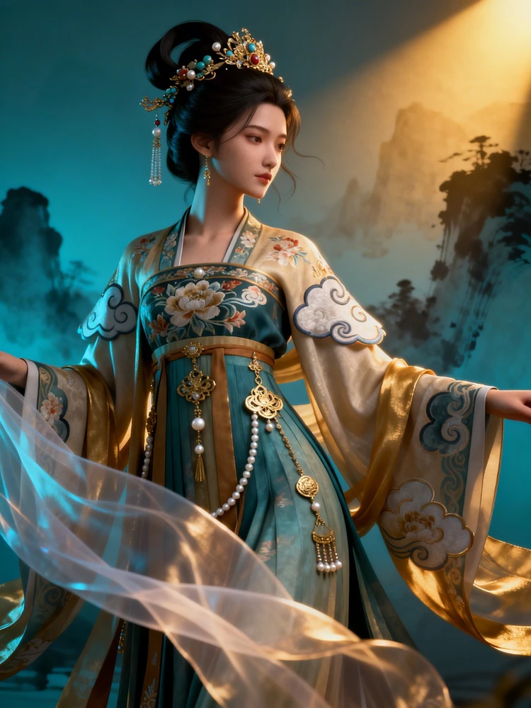 国风3D建模风格