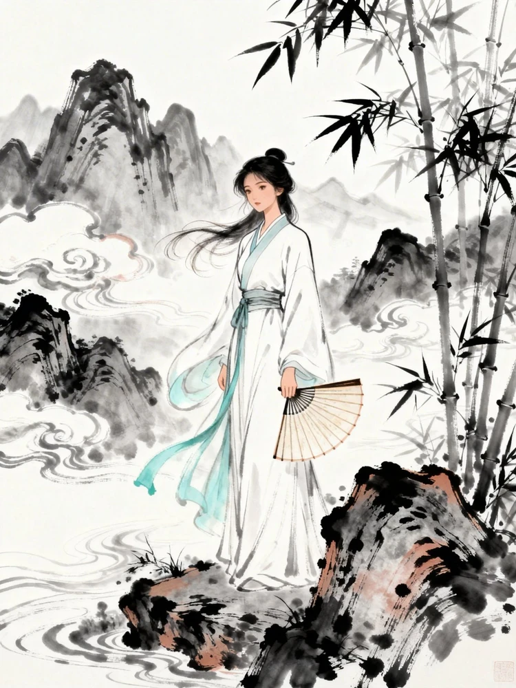 新中式水墨绘本