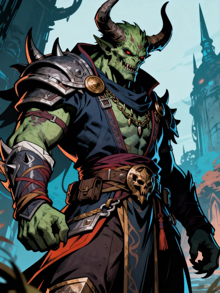 游戏粗线条怪物设计