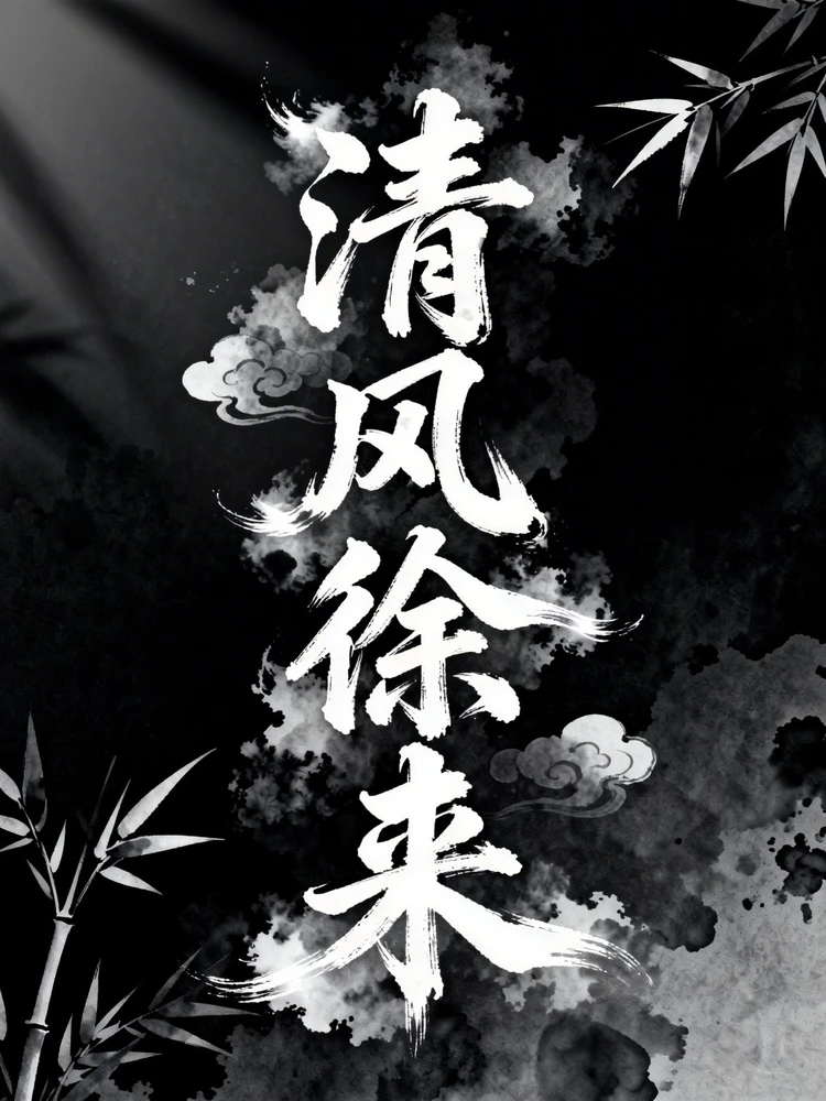 水墨书法标题字