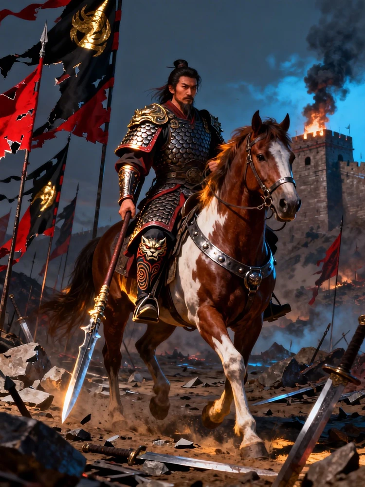 三国战场写实武将原画