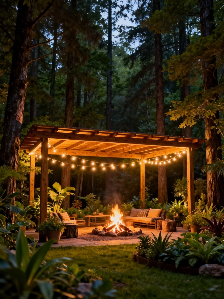 森林系庭院改造